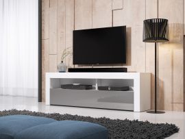 TV stand Amargo-white-grey