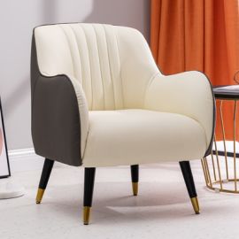 Armchair Vixen-white-grey