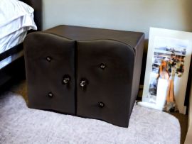 Bedside Table Zara black-black